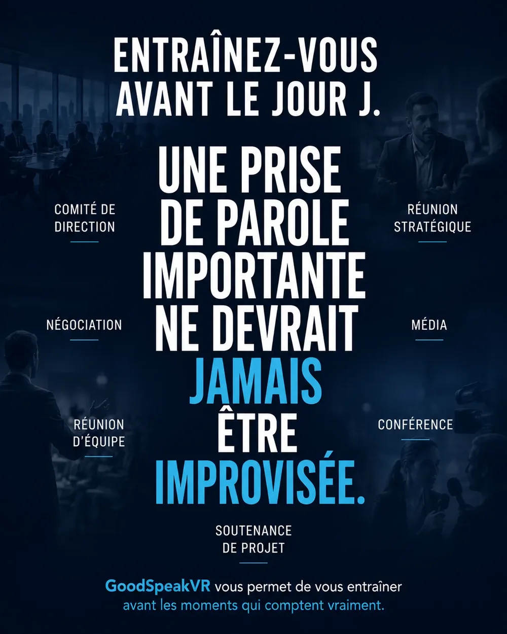 Entraînez-vous avant le jour J