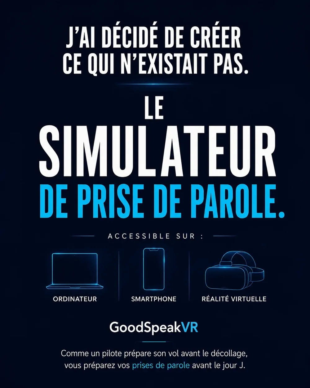 Pourquoi GoodSpeakVR existe
